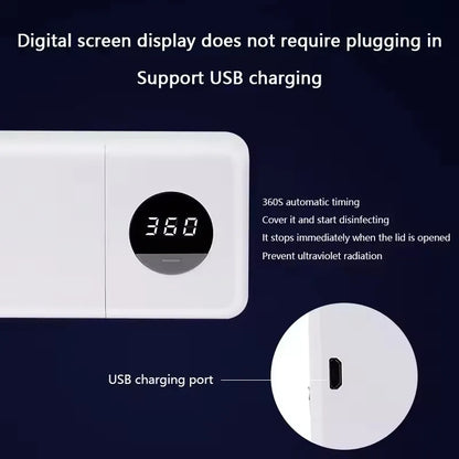 UV Toothbrush Holder Rechargeable