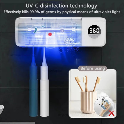 UV Toothbrush Holder Rechargeable