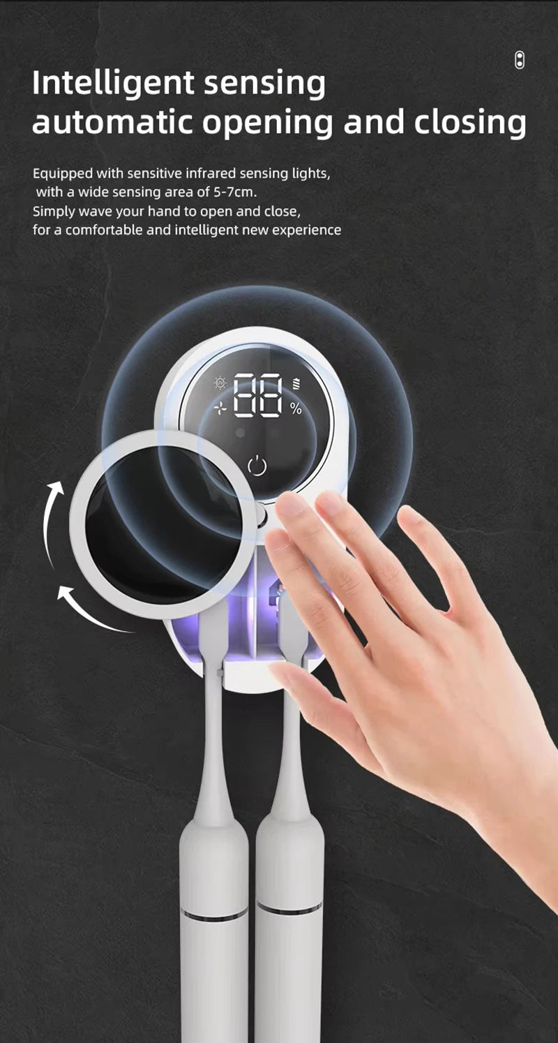 UV Toothbrush Holder Rechargeable