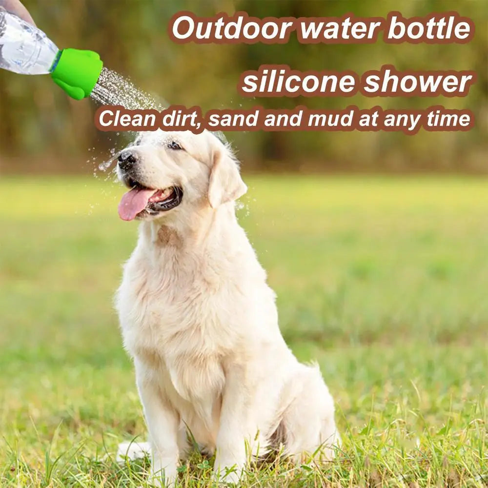 Portable Water Bottle Shower Cap