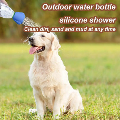 Portable Water Bottle Shower Cap